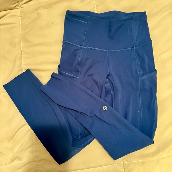 lululemon fast and free high-rise crop 23” - Picture 7 of 8